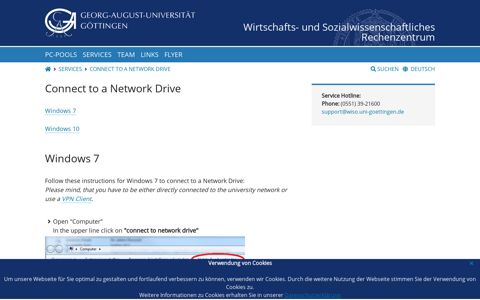 Connect to a Network Drive - Georg-August-Universität ...