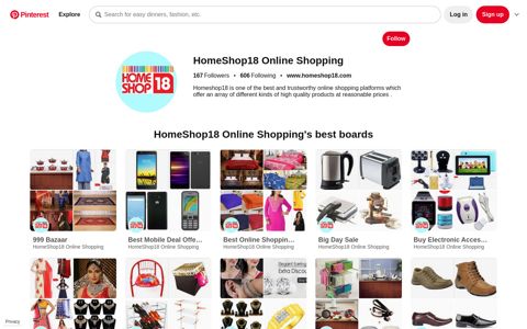 HomeShop18 Online Shopping (homeshop18blog) on Pinterest