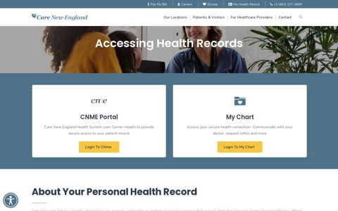 Personal Health Record | Care New England