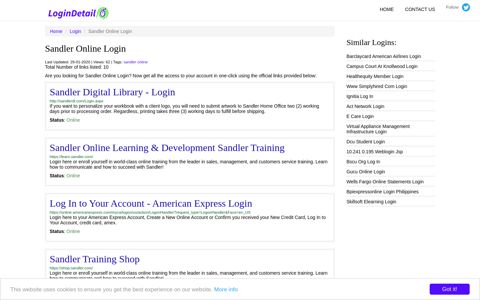 Sandler Online Login Sandler Digital Library - Login - http ...