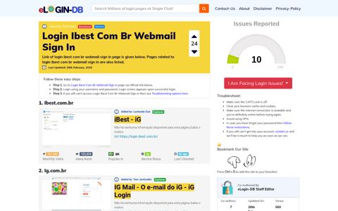 Login Ibest Com Br Webmail Sign In