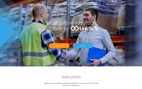 Smart online induction software by LinkSafe