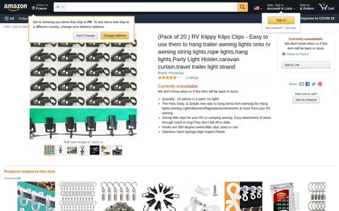 (Pack of 20 ) RV Klippy Klips Clips - Easy to ... - Amazon.com