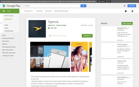 Egencia – Apps bei Google Play