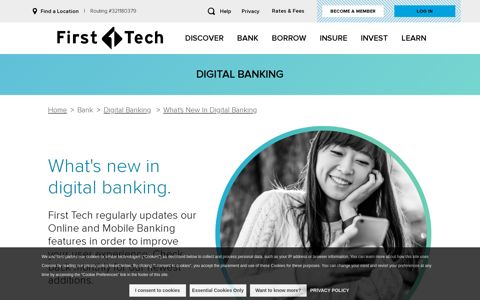 Whats New in Online and Mobile Banking | First Tech