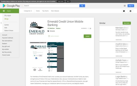 Emerald Credit Union Mobile Banking - Apps on Google Play