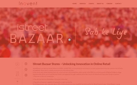 iStreet Bazaar Stores - Unlocking Innovation in Online Retail ...