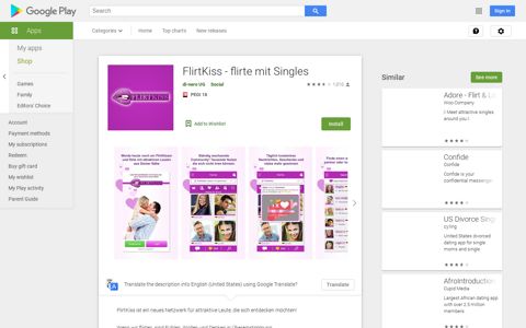 FlirtKiss - flirte mit Singles - Apps on Google Play