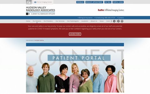 Patient Portal | Hudson Valley Radiology - RadNet