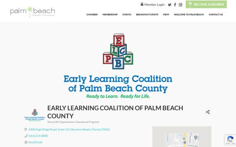 Early Learning Coalition of Palm Beach County | Non-profit ...