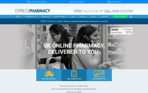 Express Pharmacy: UK Online Pharmacy
