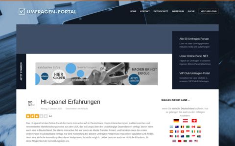 HI-epanel Erfahrungen - Umfragen-portal.com