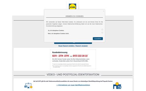 Mein Lidl Connect - Lidl Connect