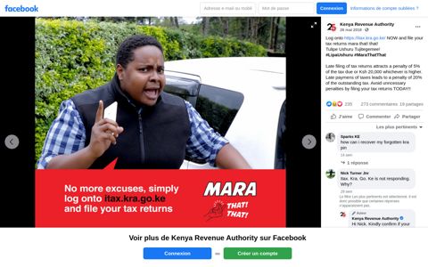 Kenya Revenue Authority - Facebook