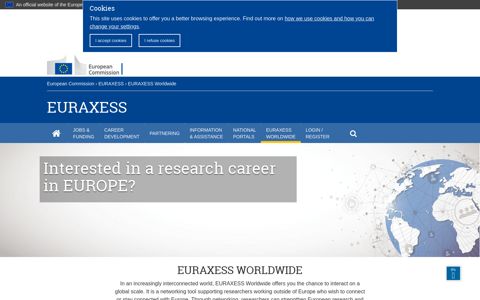EURAXESS Worldwide | EURAXESS