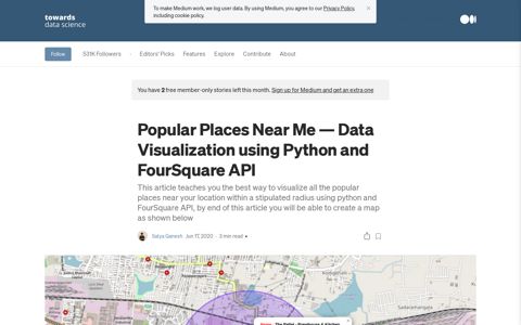 Popular Places Near Me — Data Visualization using Python ...