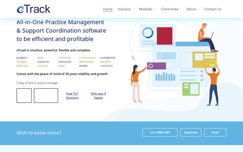 eTrack Practice Management Software