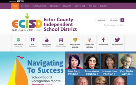 Ector County Independent School District / Homepage