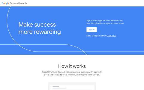 Google Partners Rewards