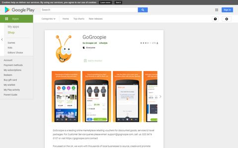 GoGroopie - Apps on Google Play