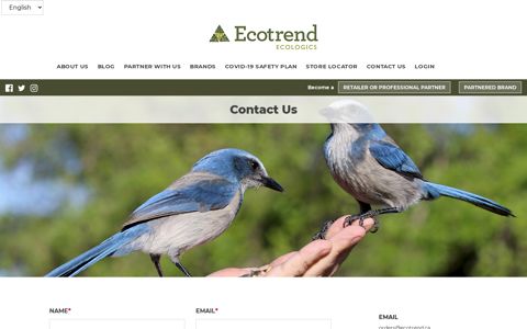 Contact Us - Ecotrend Ecologics