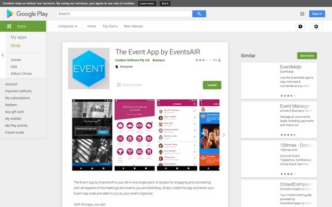 The Event App by EventsAIR - Apps on Google Play