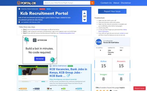 Kcb Recruitment Portal
