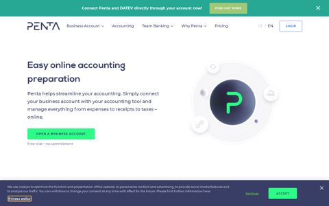 Automated accounting – Penta Banking