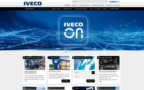 IVECO Homepage