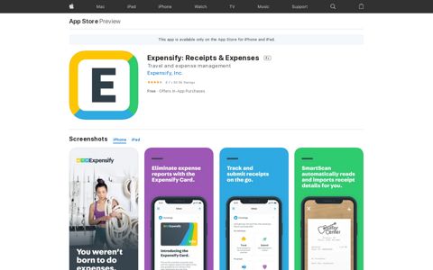‎Expensify: Receipts & Expenses on the App Store