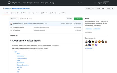 cheeaun/awesome-hacker-news - GitHub