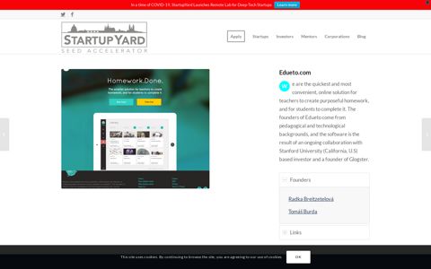 Edueto.com - StartupYard
