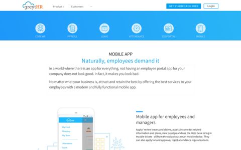 Payroll Mobile App for Employers and Employees - greytHR
