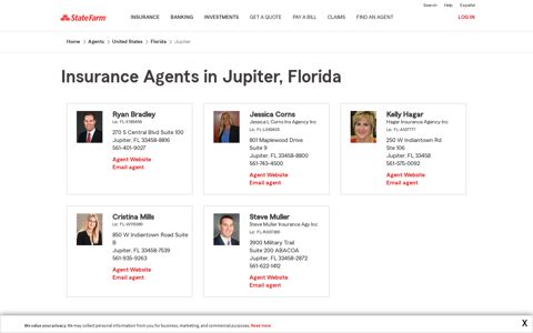 Jupiter Insurance Agents - State Farm