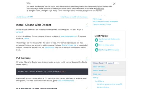Install Kibana with Docker | Kibana Guide [7.10] | Elastic