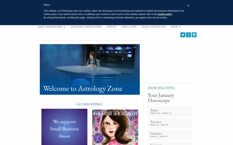 Home Page - Susan Miller Astrology Zone