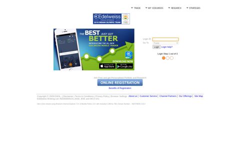 Login help? - Login to Edelweiss - Online Trading Portal