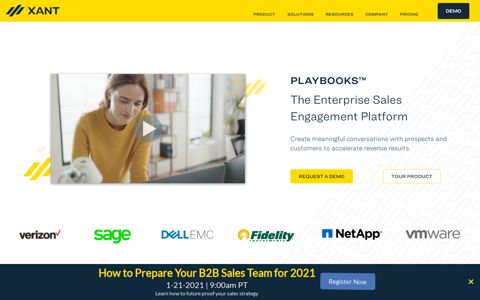 The Most Intelligent Sales Engagement Platform | XANT
