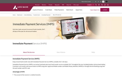 Immediate Payment Service (IMPS) - Online Fund Transfer ...
