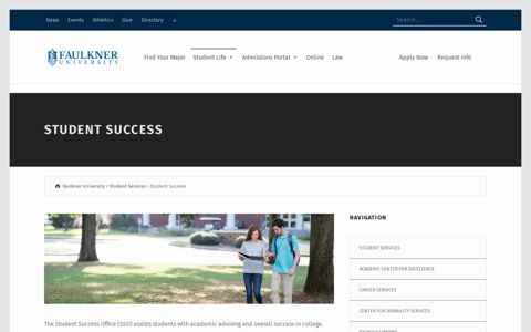 Student Success – Faulkner University