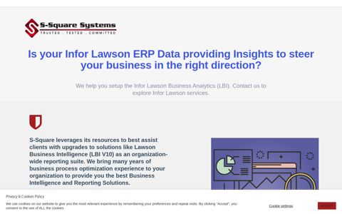 INFOR Lawson Business Intelligence Services | S-Square