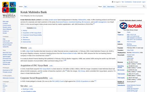 Kotak Mahindra Bank - Wikipedia