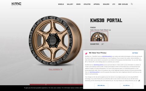 KM539 PORTAL - KMC Wheels