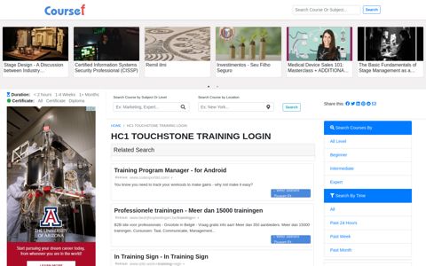 Hc1 Touchstone Training Login - 10/2020 - Coursef.com