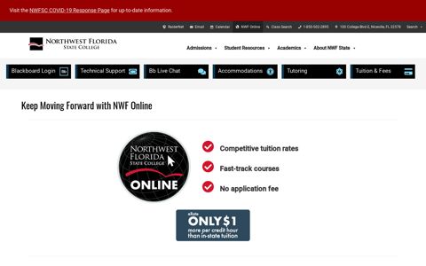 NWF Online - Northwest Florida State College : Northwest ...