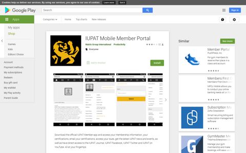 IUPAT Mobile Member Portal - Apps on Google Play