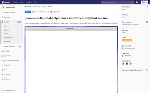 gnome-shell-portal-helper does not work in wayland session ...
