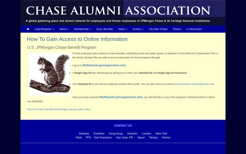 How To Gain Access to Online Information - Chase Alumni ...