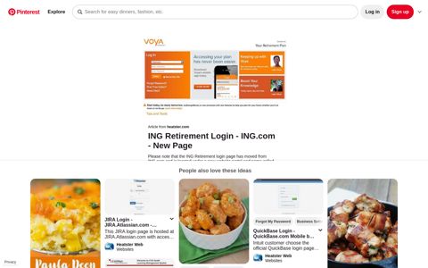 ING Retirement Login - ING.com - New Page | How to plan ...