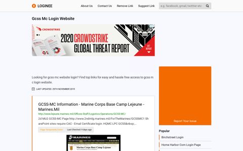 Gcss Mc Login Website - loginee.com logo loginee